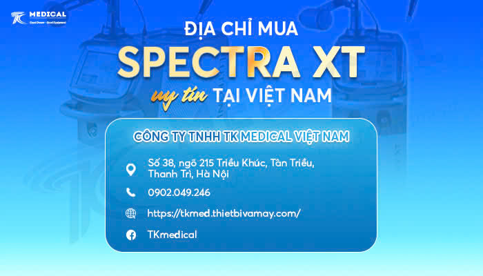 Mua Spectra XT ở đâu, Công ty nào uy tín tại Việt Nam?