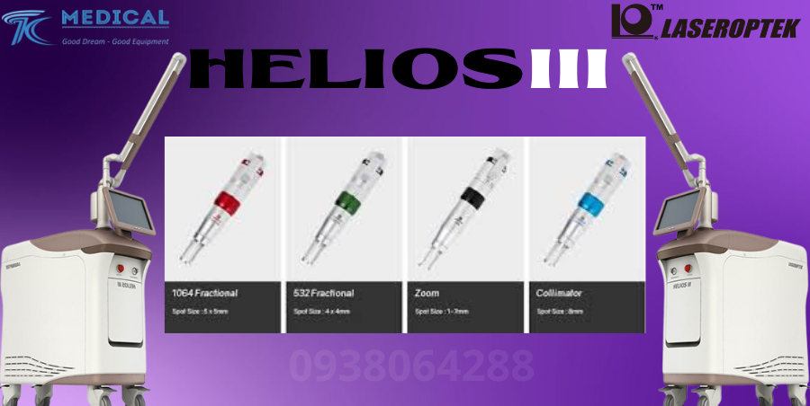 HeliosIII siêu phẩm trong điều trị bệnh lý sắc tố và xóa xăm