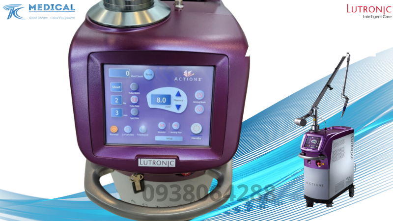 Laser Erbuim YAG Action II và ứng dụng trong da liễu