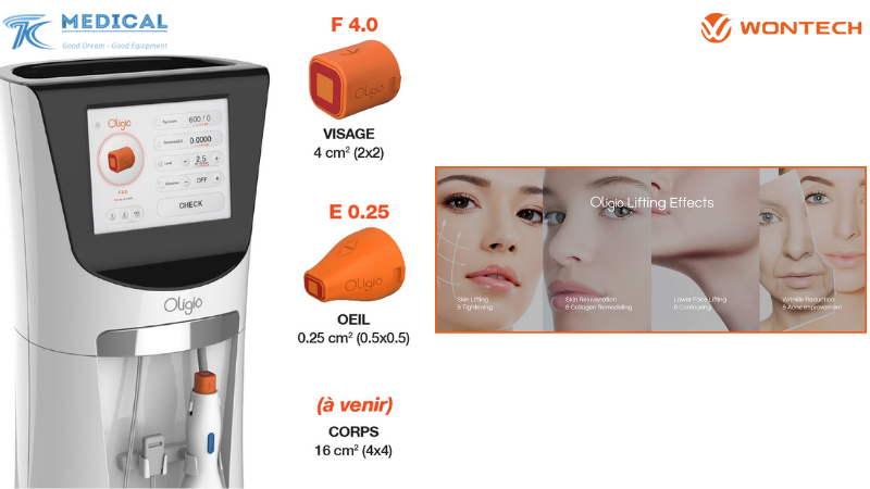 công nghệ Oligio RF nâng cơ, xóa nhăn hiệu quả tức thì