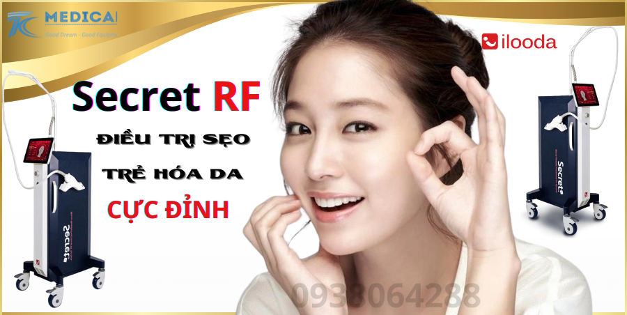 Secret RF - điều trị sẹo, trẻ hóa da cực đỉnh
