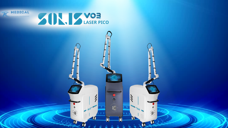Laser pico Solis VO3 Trị Nám, xóa xăm mới nhất hiện nay
