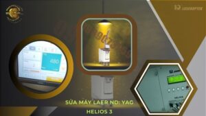 Sửa máy Helios 3 hãng Laseroptek Hàn Quốc