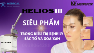 Siêu phẩm HeliosIII trong điều trị Bệnh lý sắc tố và xóa xăm