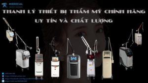 Máy thẩm mỹ thanh lý ở đâu uy tín chất lượng