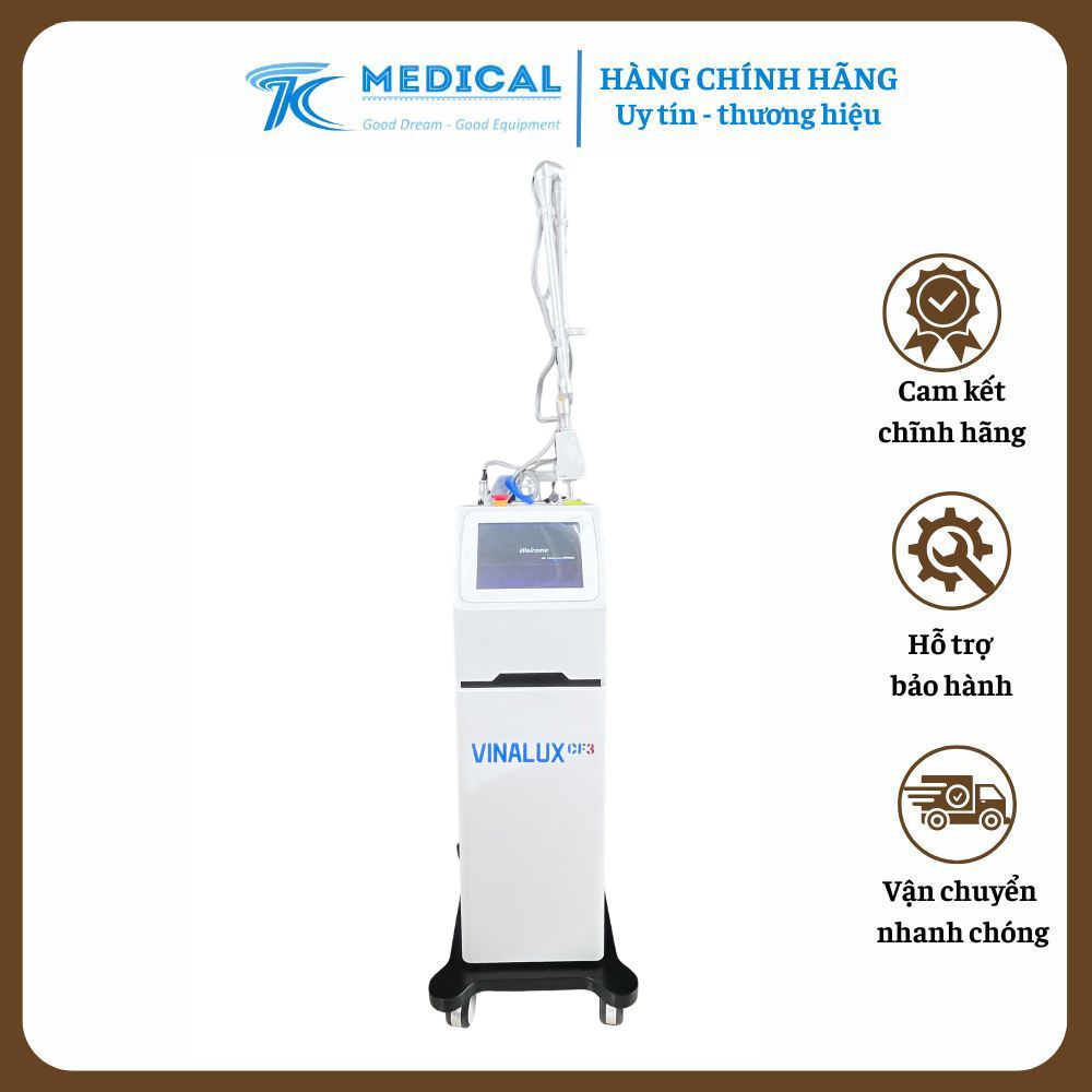 MÁY LASER FRACTIONAL CO2 VINALUX CF3 - MÁY TRỊ SẸO, TRẺ HOÁ